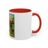 High Class Trailer Trash Coffee Mug - Fun Campfire Ceramic Tea Cup
