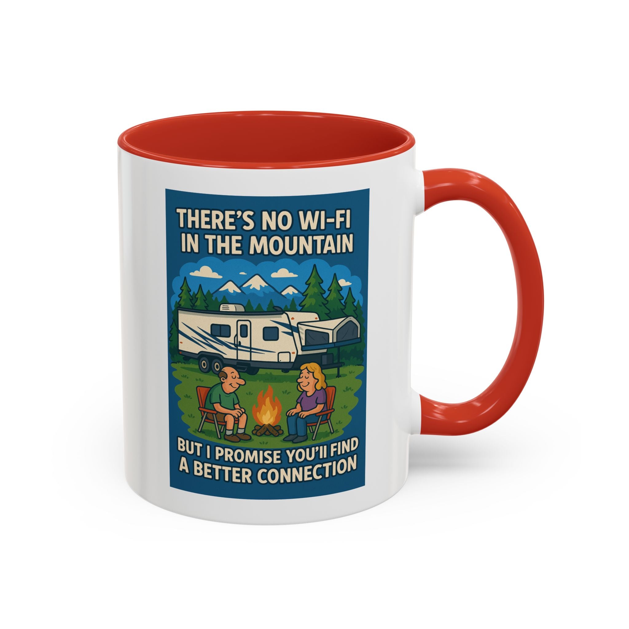 Nature Connection Coffee Mug - Adventure, Camping, Outdoor Gift, Travel Mug, Hiking Coffee Cup