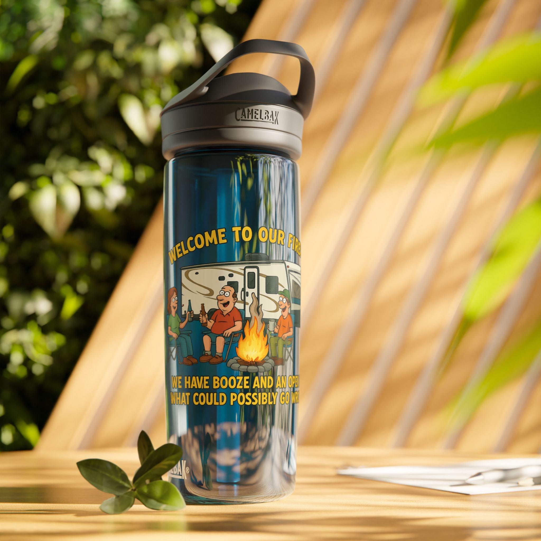 Funny Camping Water Bottle with Humorous Quotes, Outdoor Adventure Gift, Reusable Hydration Container, Eco-Friendly Travel Mug, Cool [...]