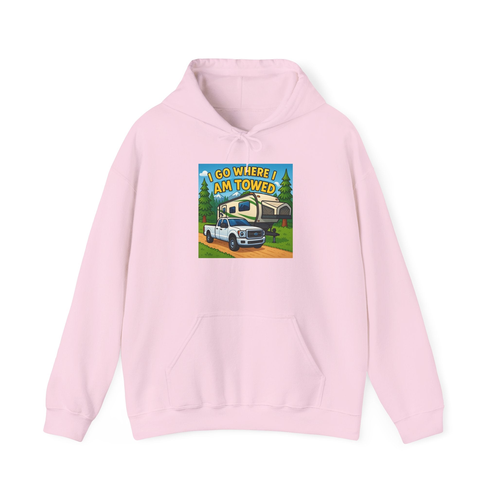 Adventure-Themed Hooded Sweatshirt - Perfect for Travel Enthusiasts, Camper Gifts, Cozy Outings, Outdoor Activities, Road Trip Essentials