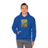 Retro Graphic Hooded Sweatshirt, Cozy Unisex Hoodie for Casual Days, Perfect Gift for Friends, Fall and Winter Fashion