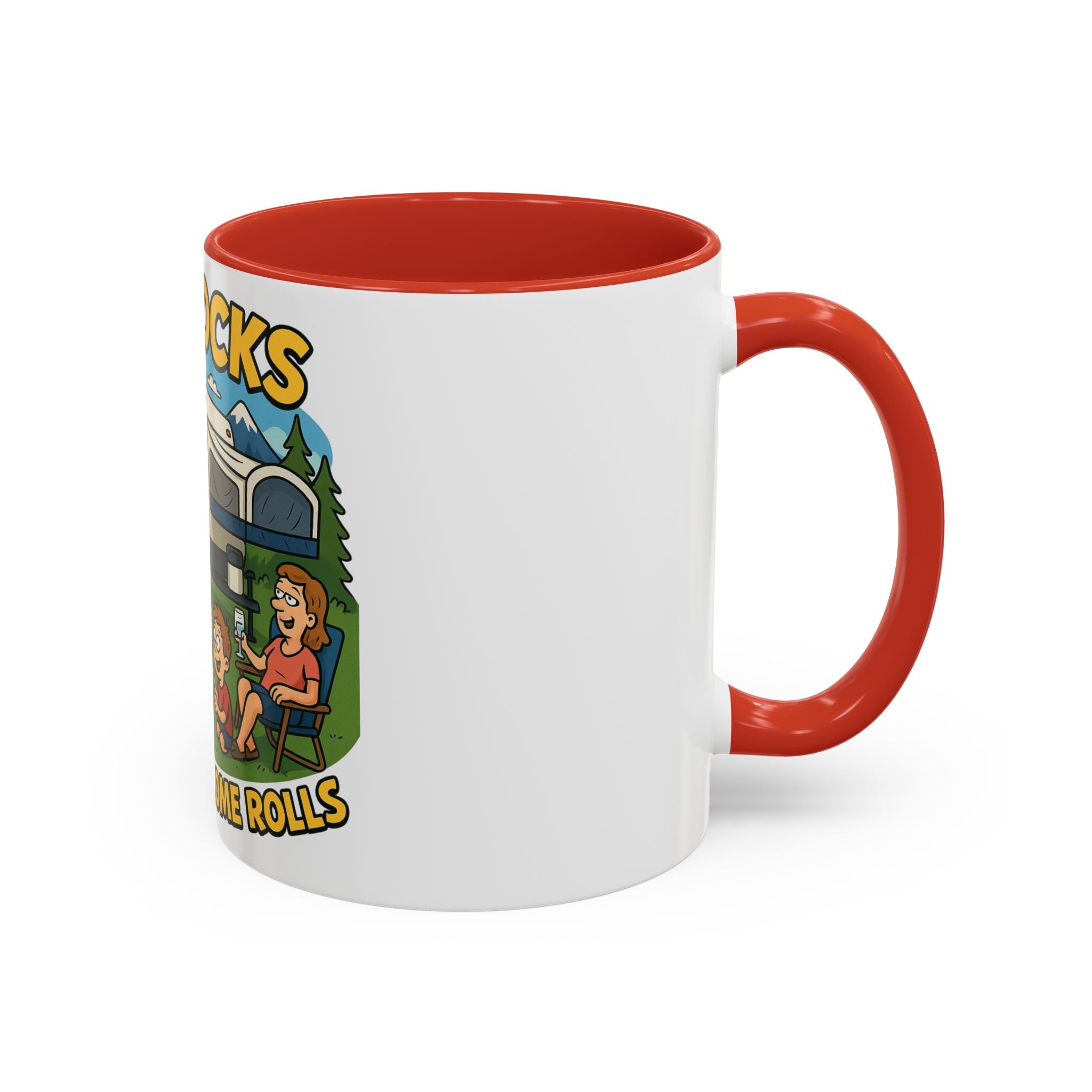 Camping Life Coffee Mug - Adventure Lover Gift, RV Travel Mug, Cozy Campfire Vibes, Perfect for Outdoor Enthusiasts, Gift for Dad