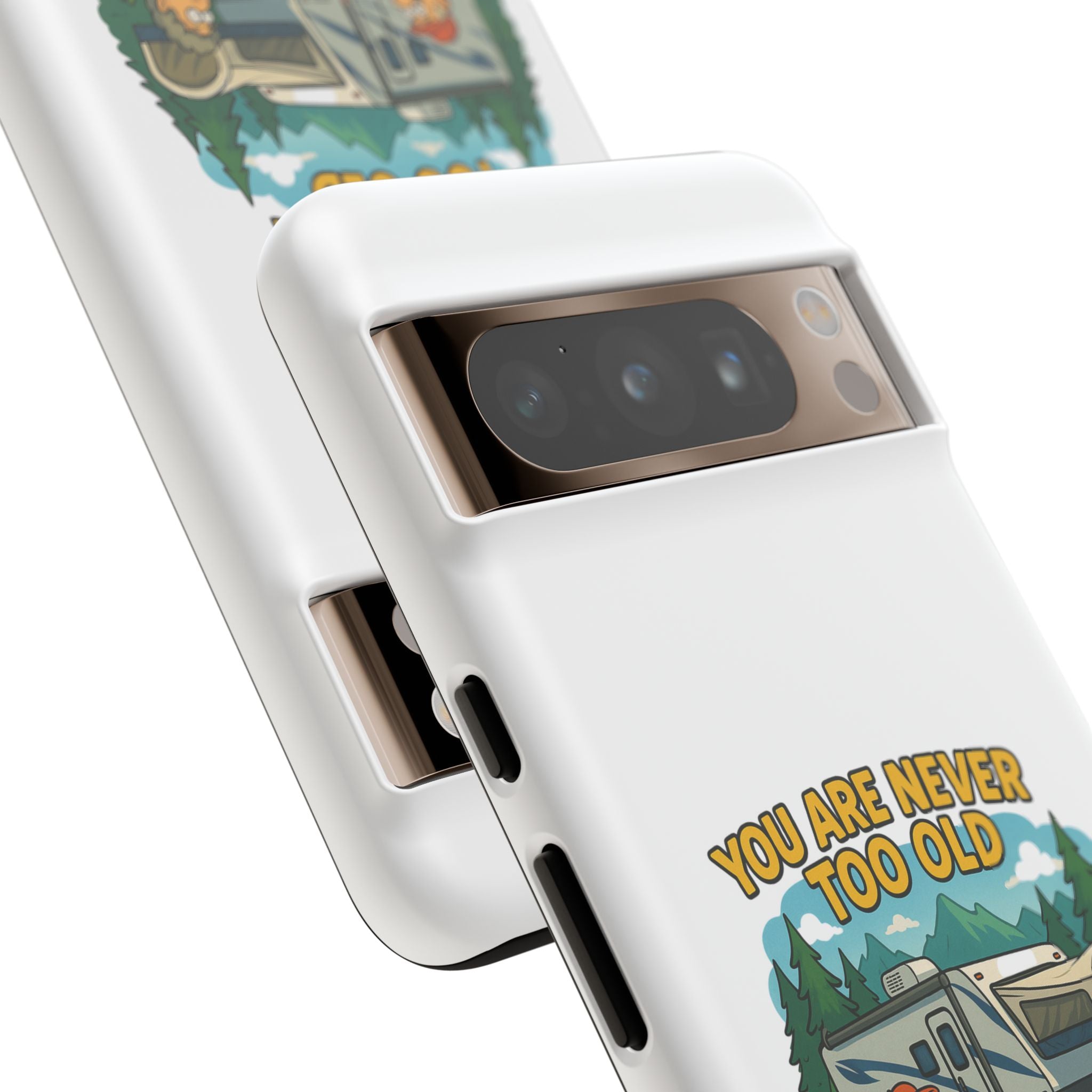 Outdoor Adventure Phone Case - 'You Are Never Too Old to Play Outside'