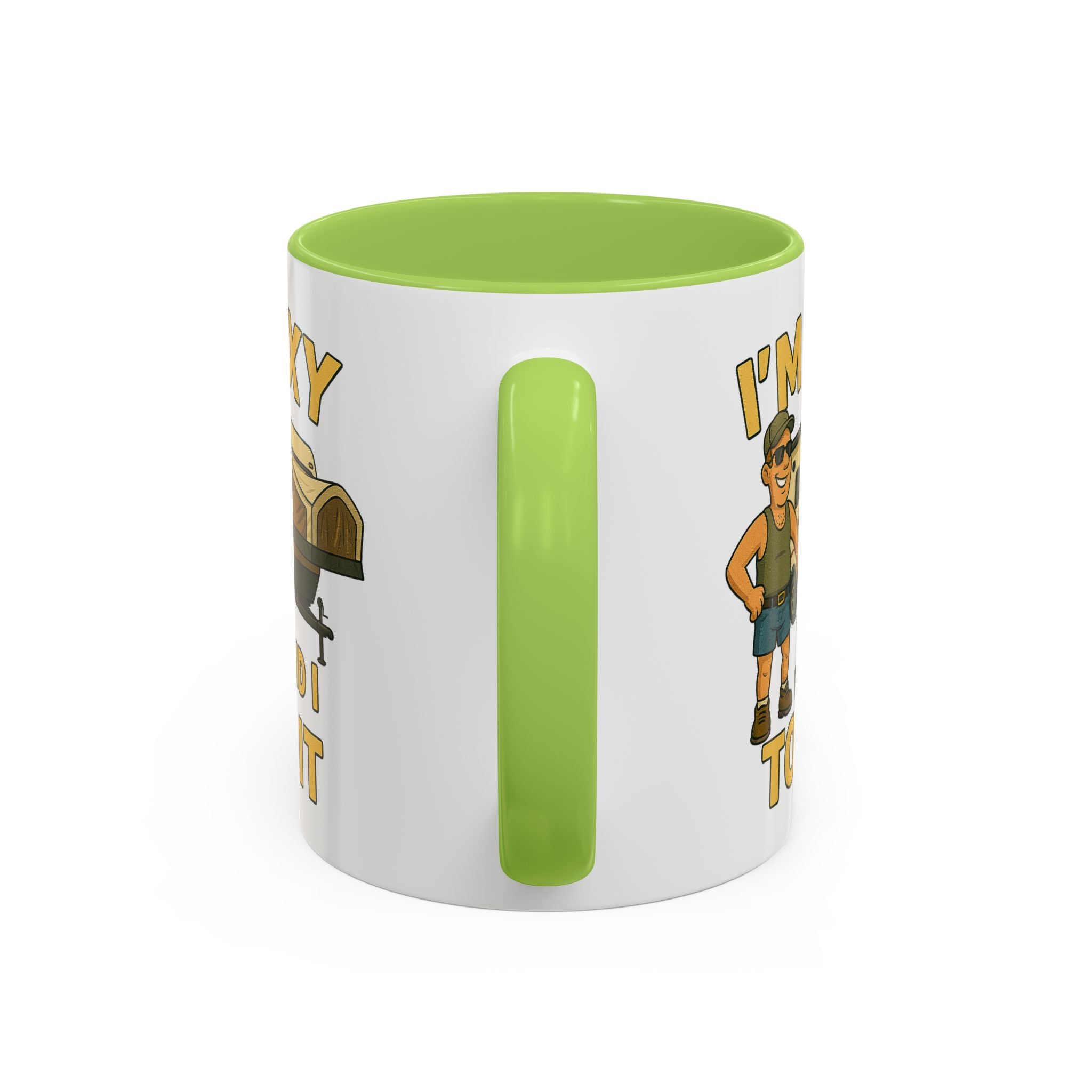 Playful Camping Mug, Funny Coffee Cup, Camper Gift, RV Lover's Accessory, Outdoor Adventure Mug