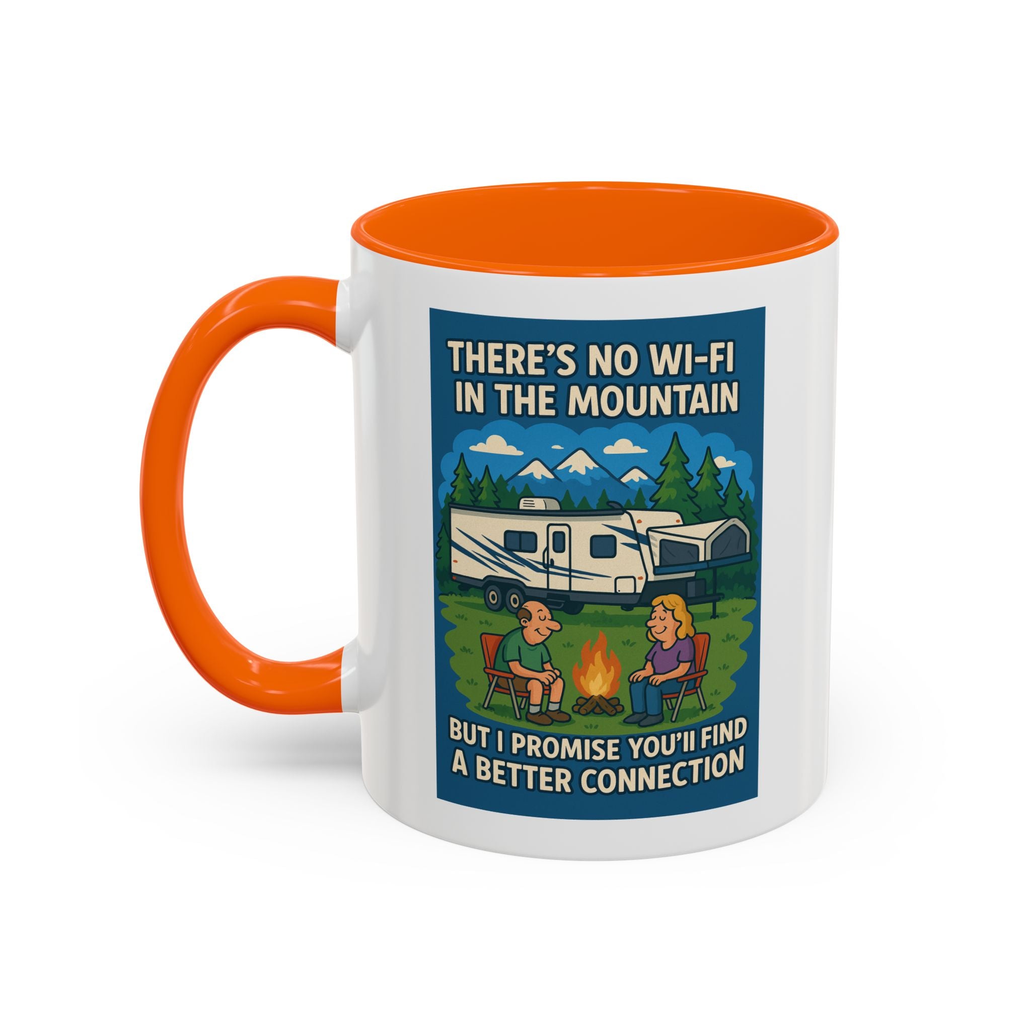 Nature Connection Coffee Mug - Adventure, Camping, Outdoor Gift, Travel Mug, Hiking Coffee Cup