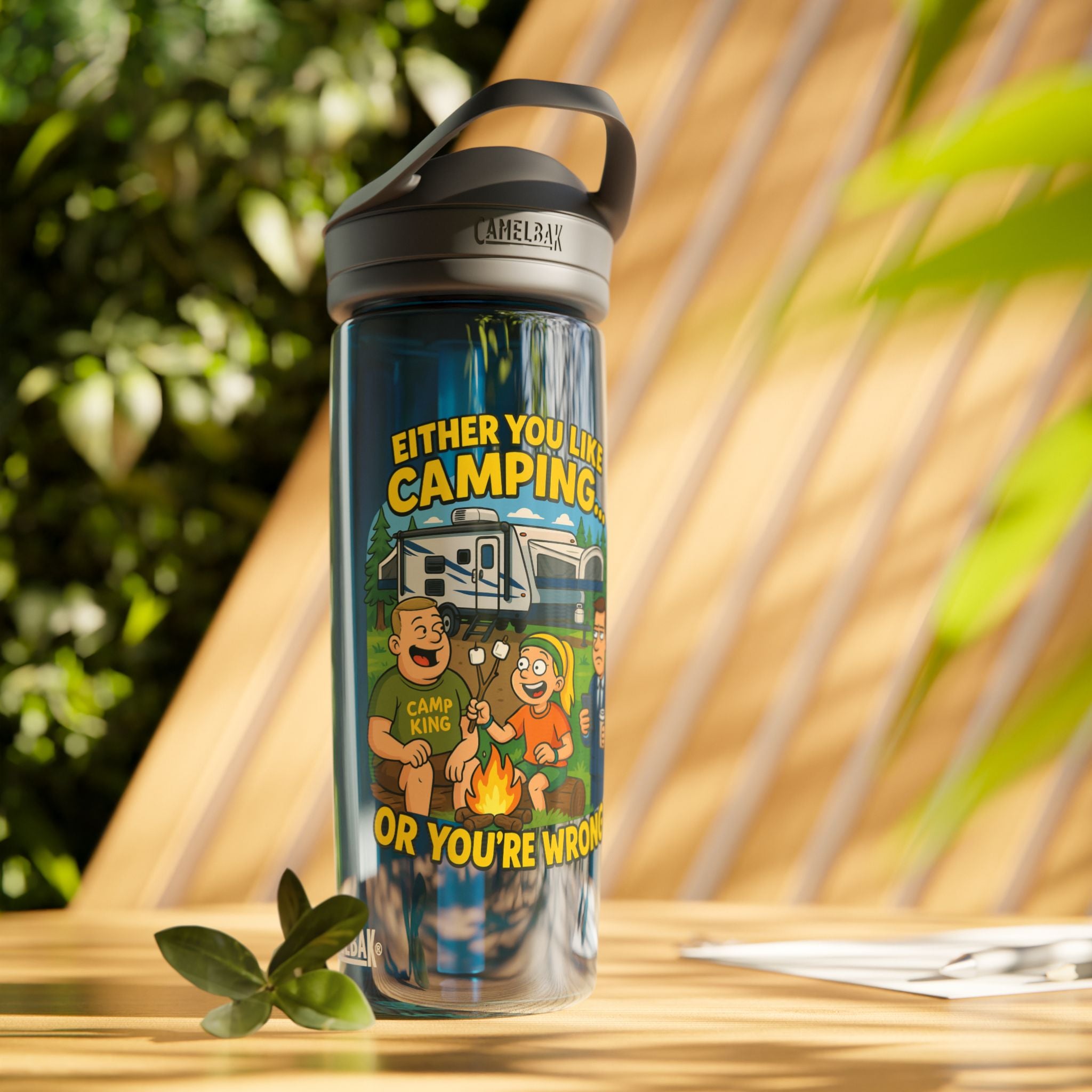 Camping-Themed CamelBak Eddy® Water Bottle
