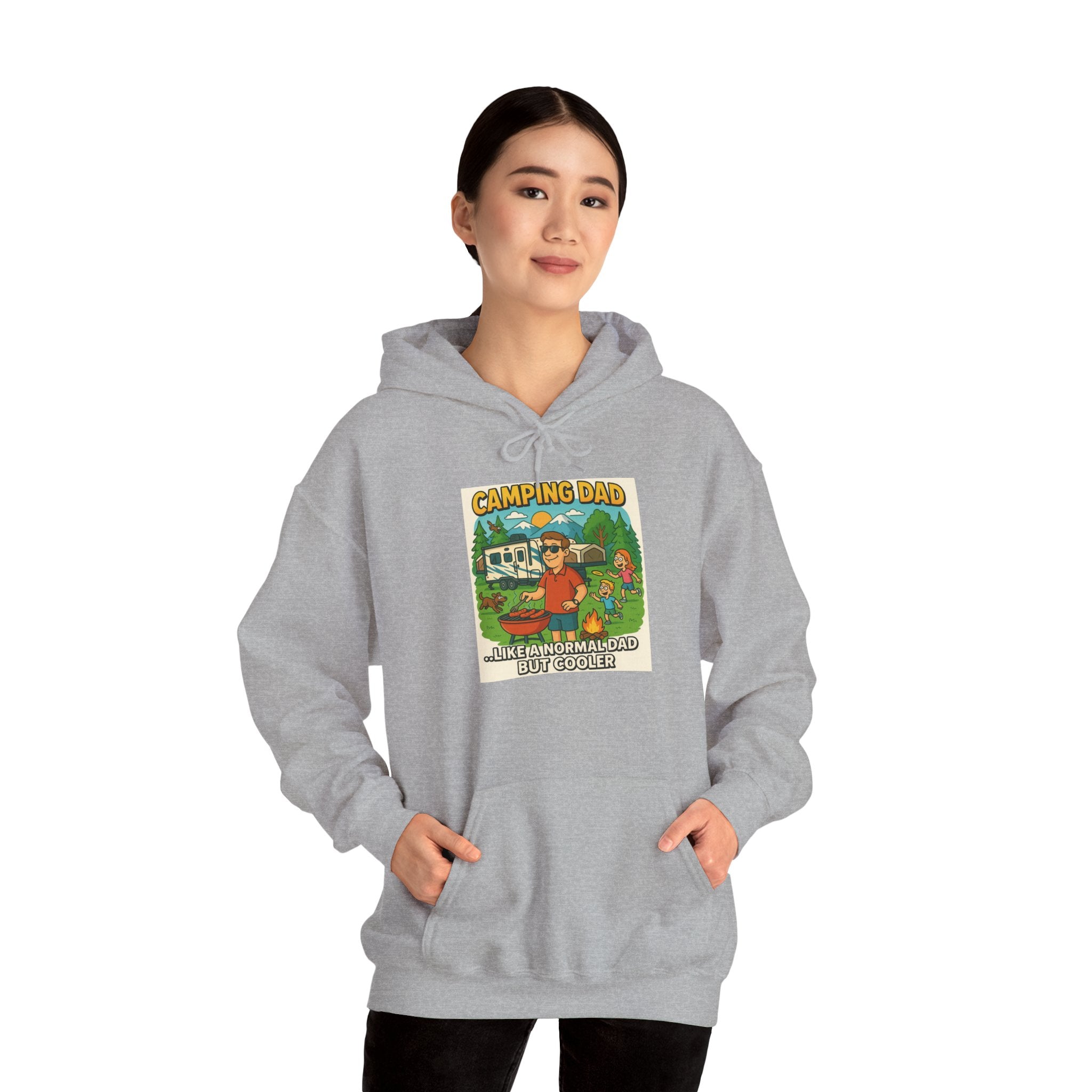 Camping Dad Unisex Heavy Blend Hoodie