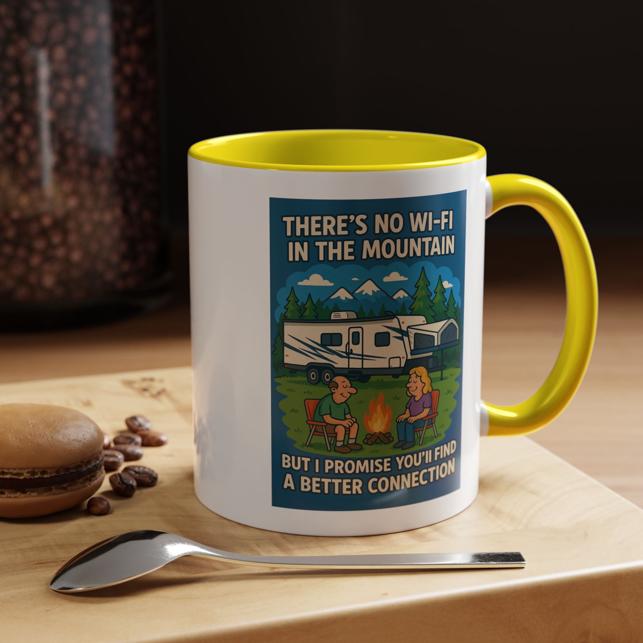 Nature Connection Coffee Mug - Adventure, Camping, Outdoor Gift, Travel Mug, Hiking Coffee Cup