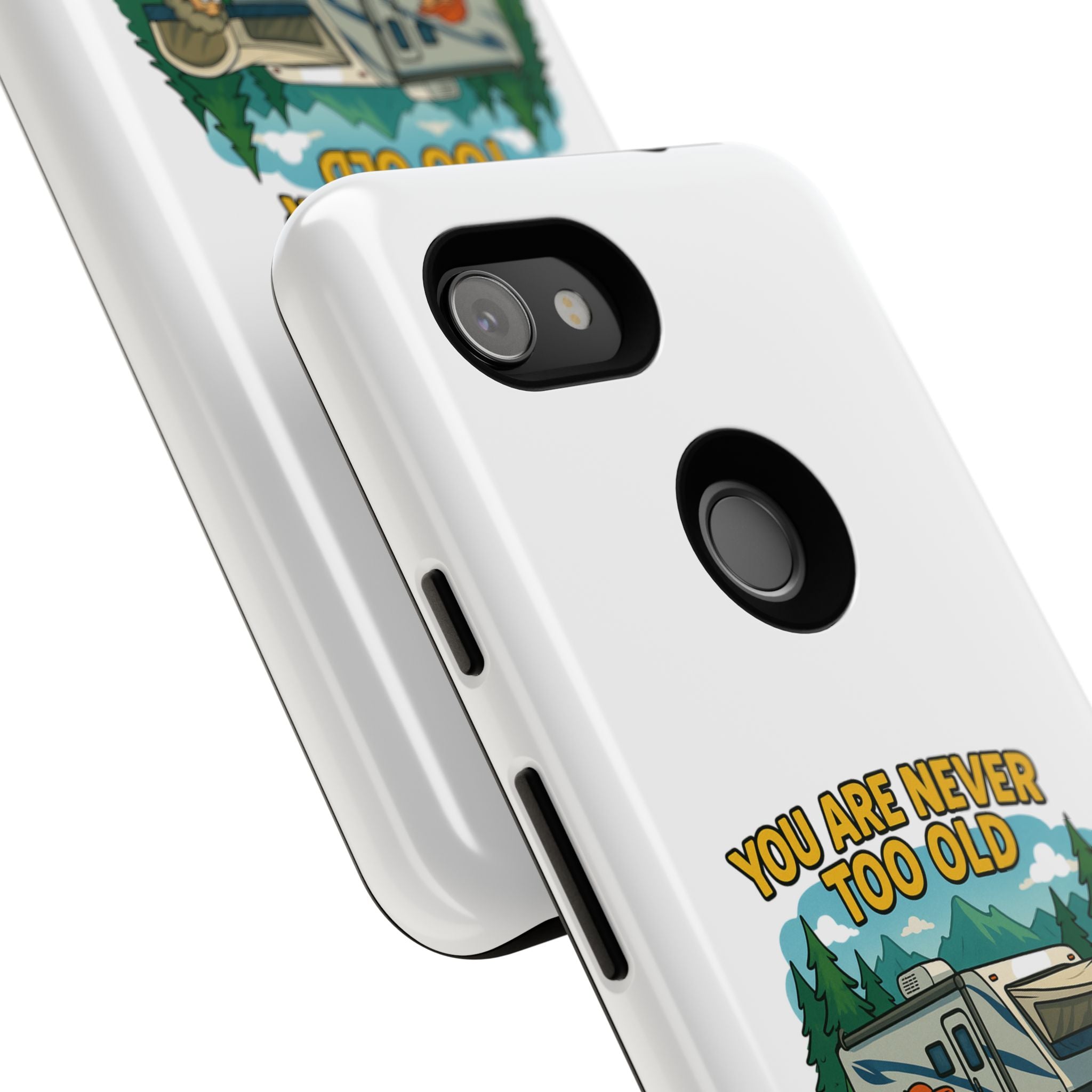 Outdoor Adventure Phone Case - 'You Are Never Too Old to Play Outside'