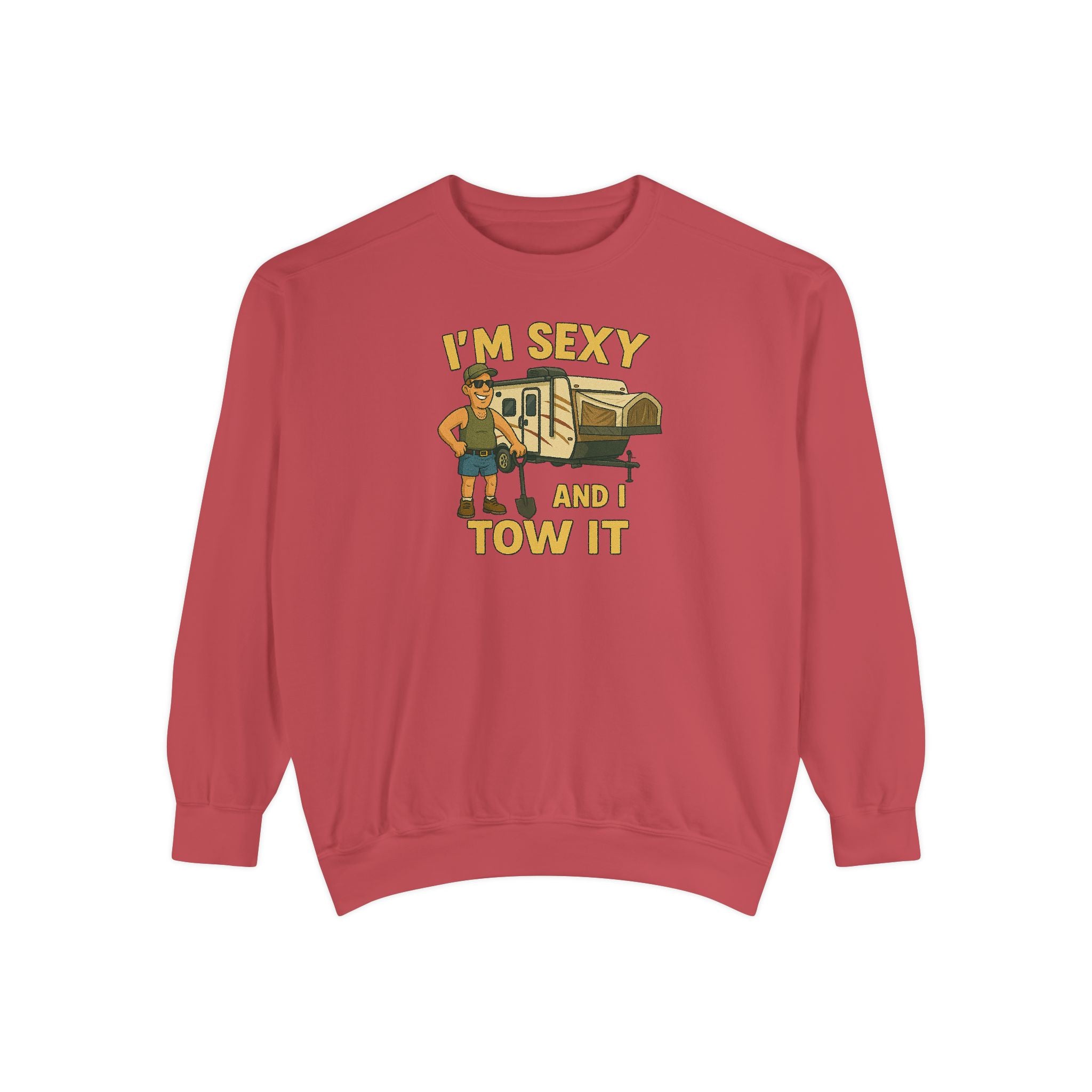 Funny Tow Truck Sweatshirt, Unisex Garment-Dyed Pullover, Casual Gift for Drivers, Trucking Humor Apparel, Cozy Fall Outfit, Perfect [...]