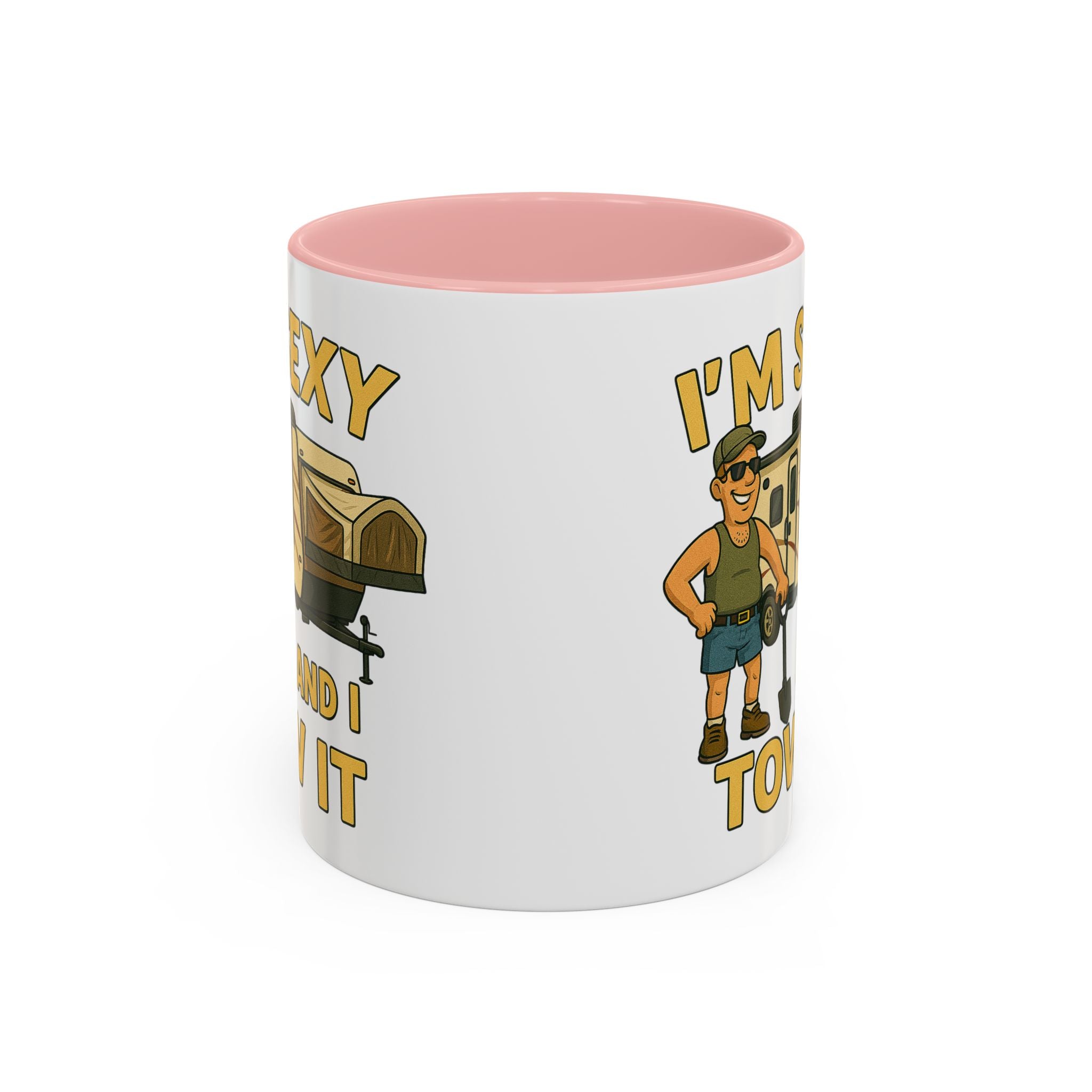 Playful Camping Mug, Funny Coffee Cup, Camper Gift, RV Lover's Accessory, Outdoor Adventure Mug