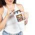 Travel Mug - Home is Where You Park It Funny Cartoon Design