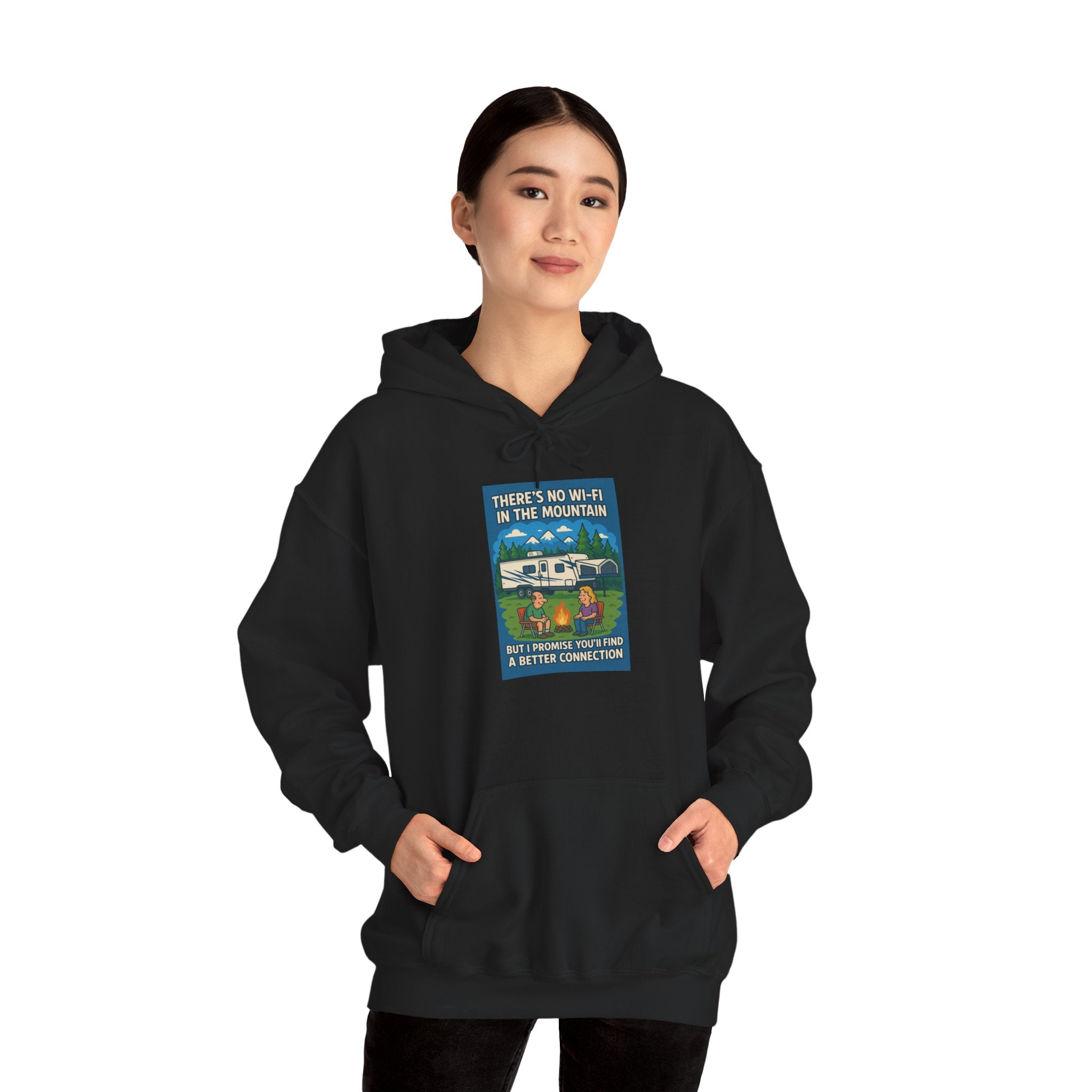 Mountain Connection Unisex Hooded Sweatshirt | Cozy Gift for Nature Lovers | Perfect for Camping, Hiking, Outdoor Adventures, and [...]