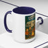 Camping Adventure Coffee Mug, Funny Mug for Campers, Get Toasted at the Same Time, Outdoor Gift, Nature Lover, Camping Decor