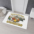 Camping Humor Floor Mat, Welcome to Our Firepit Mat, Outdoor Rug, Camping Decor, Funny Doormat, RV Accessories
