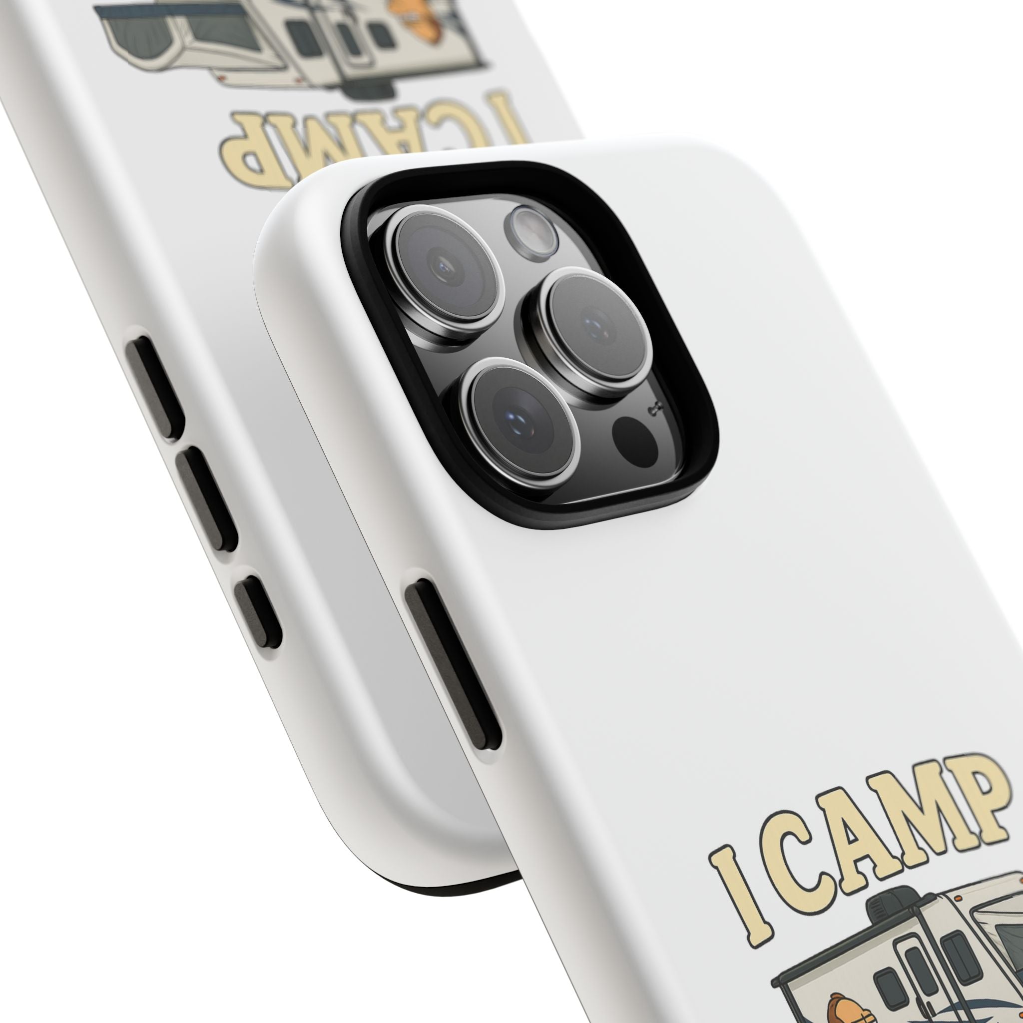 Camping Phone Case - I Camp Because Punching People is Frowned Upon