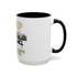 Camping Humor Coffee Mug - I Camp Because Punching People is Frowned Upon