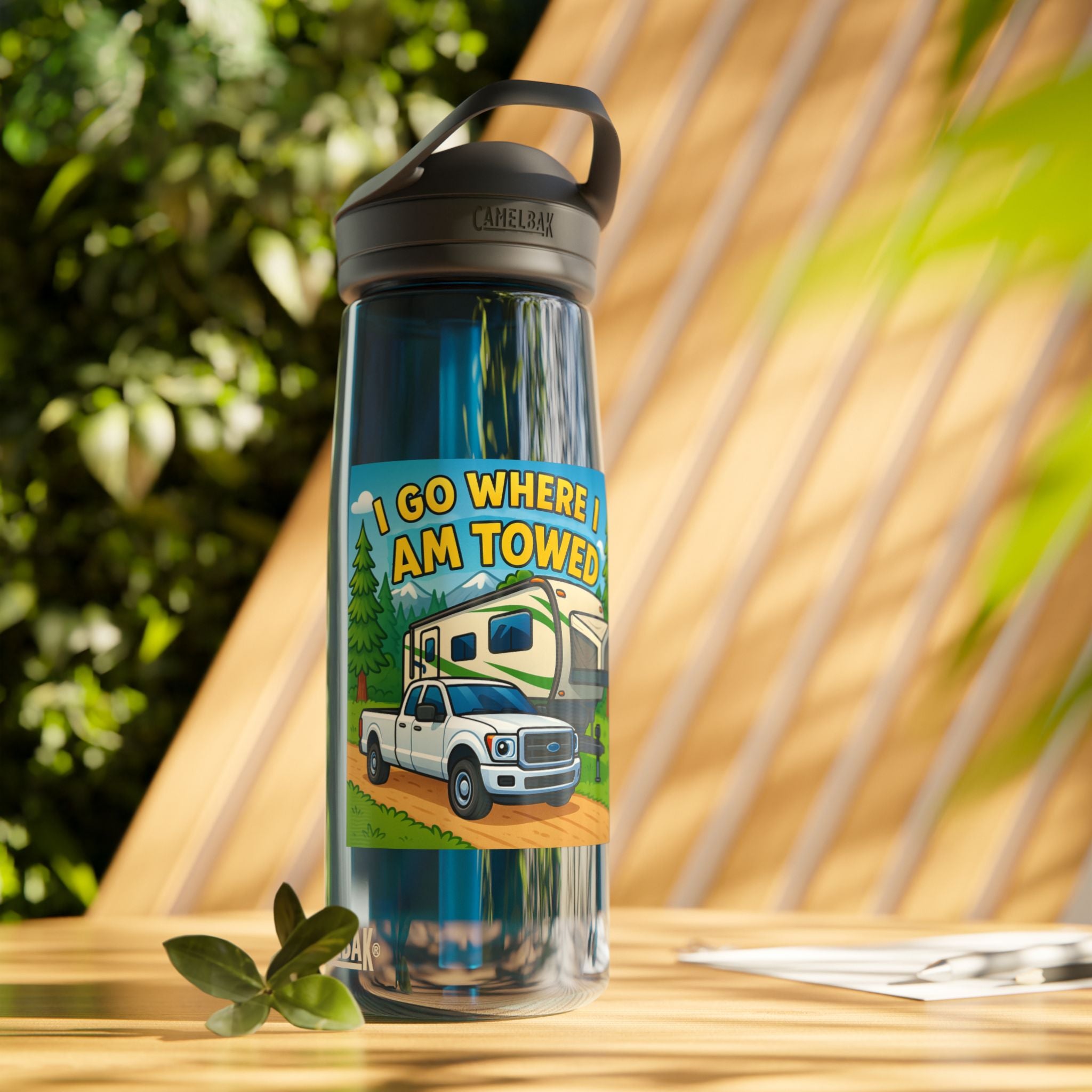 Adventure Water Bottle, Camping Hydration Bottle, RV Water Bottle, Outdoor Gear, Gifts for Campers
