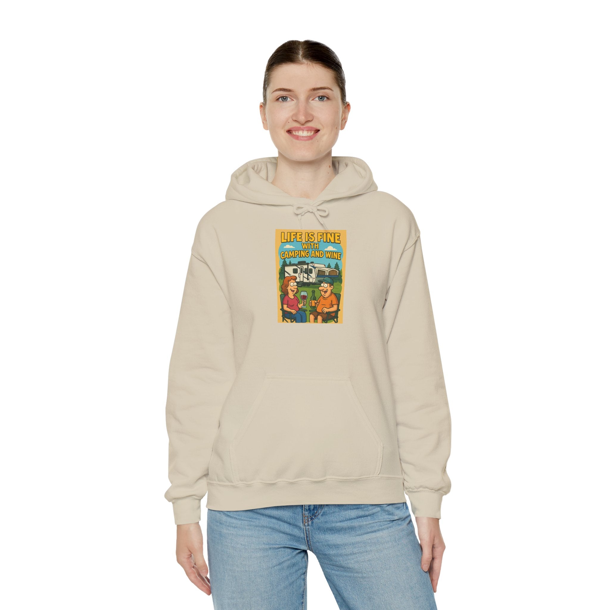 Retro Graphic Hooded Sweatshirt, Cozy Unisex Hoodie for Casual Days, Perfect Gift for Friends, Fall and Winter Fashion