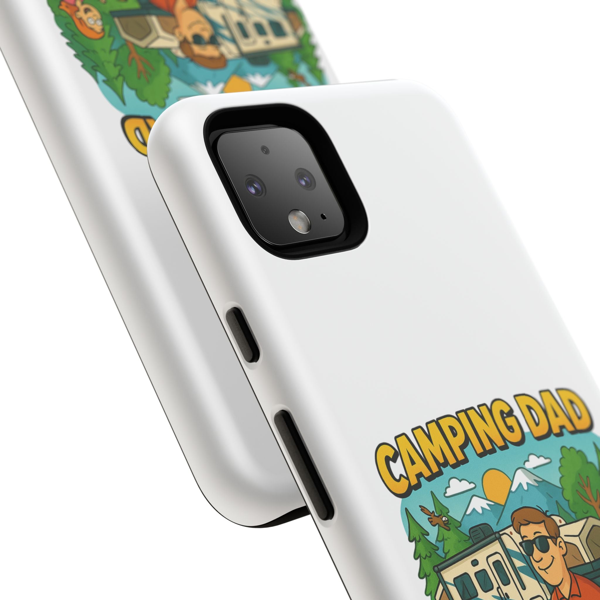 Camping Dad Phone Case - Unique Tough Cover for Outdoor Dads