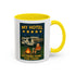 Camping-Themed Accent Coffee Mug | Perfect for RV Lovers, Campers, Travelers, Cozy Nights, Outdoor Adventures, Unique Gift Ideas