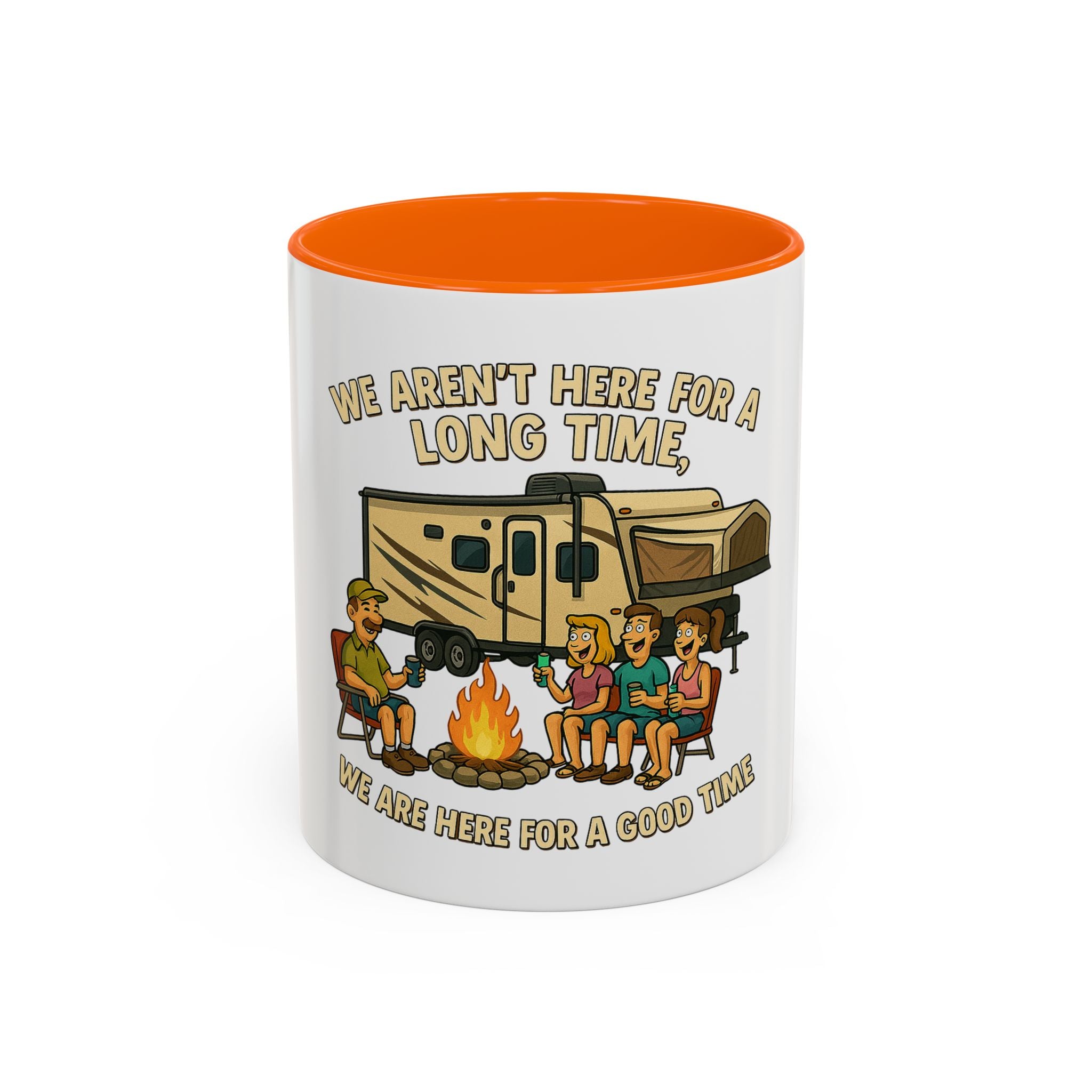 Camping Adventure Coffee Mug - Fun Quote Mug for Outdoor Enthusiasts