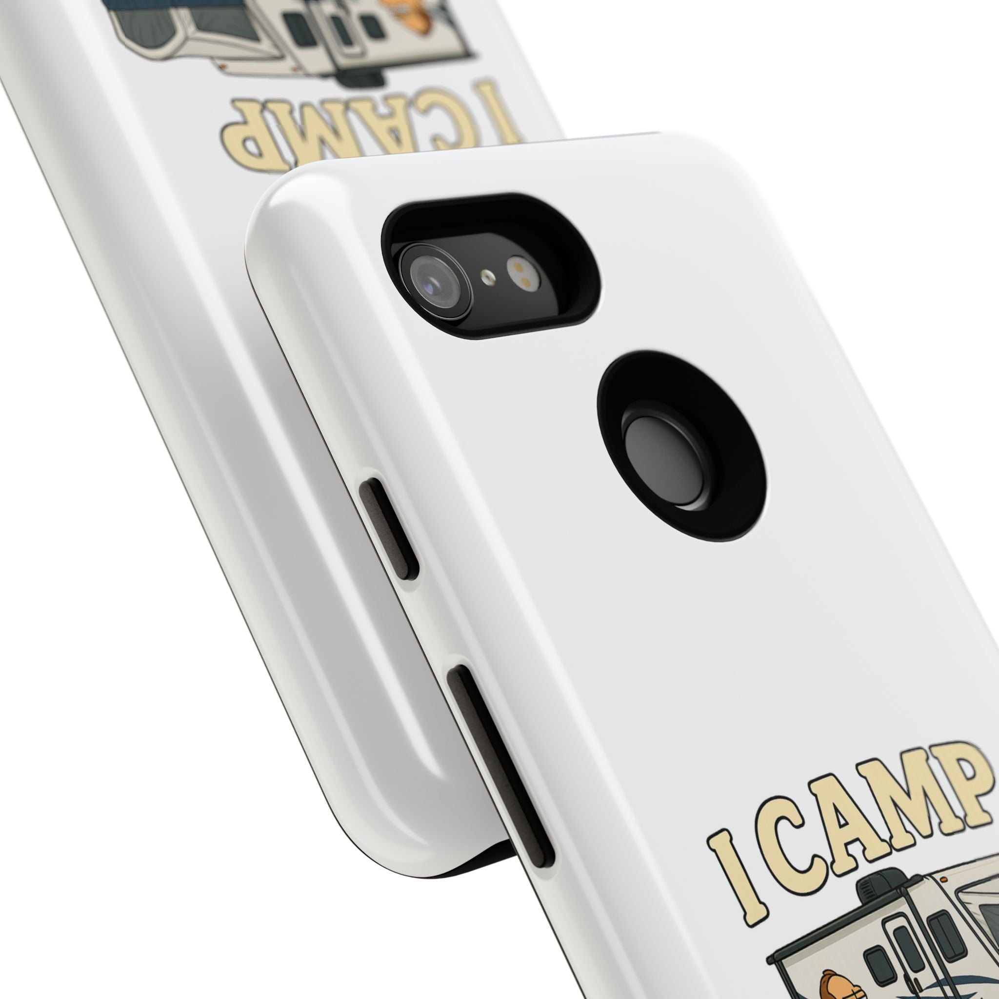 Camping Phone Case - I Camp Because Punching People is Frowned Upon