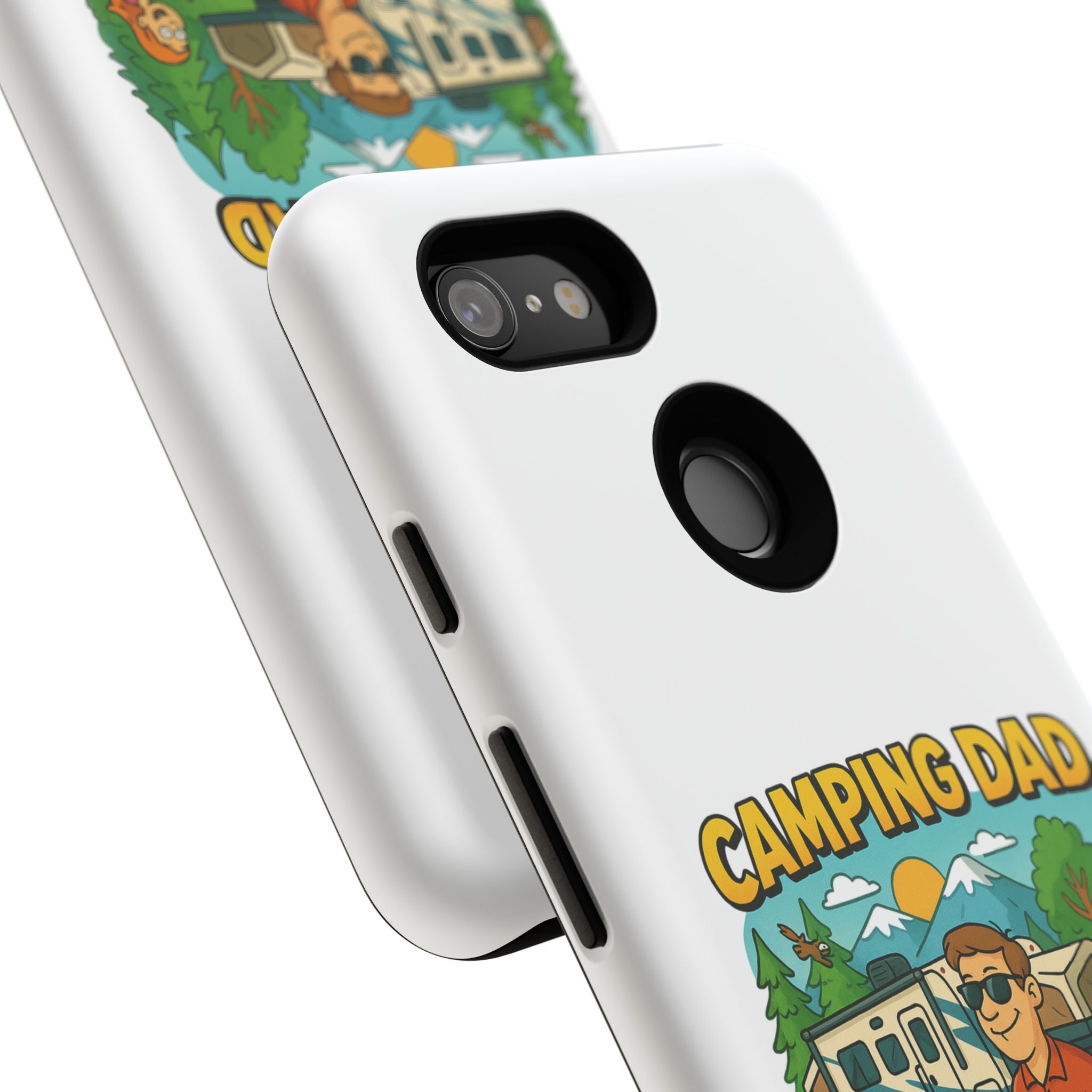 Camping Dad Phone Case - Unique Tough Cover for Outdoor Dads