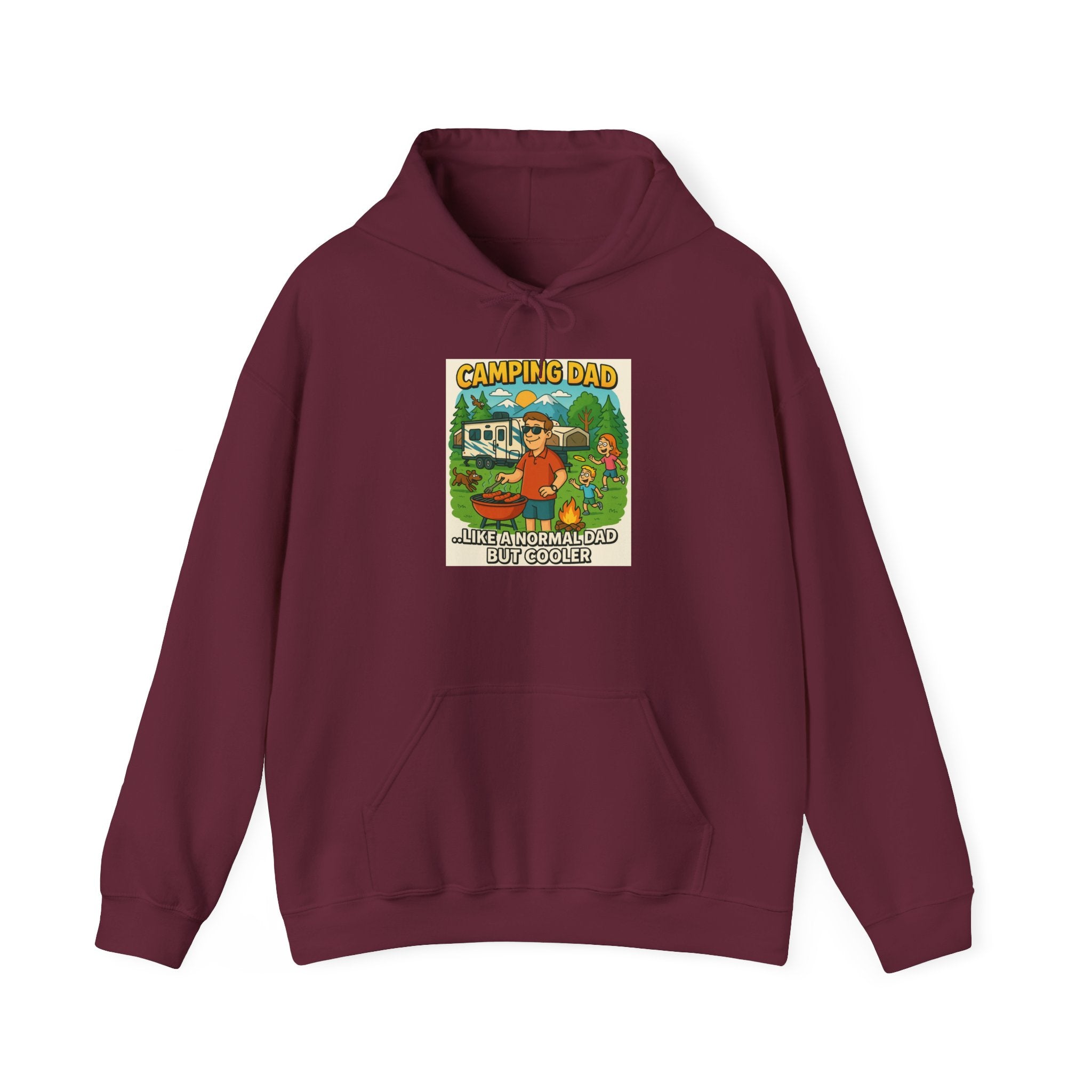 Camping Dad Unisex Heavy Blend Hoodie