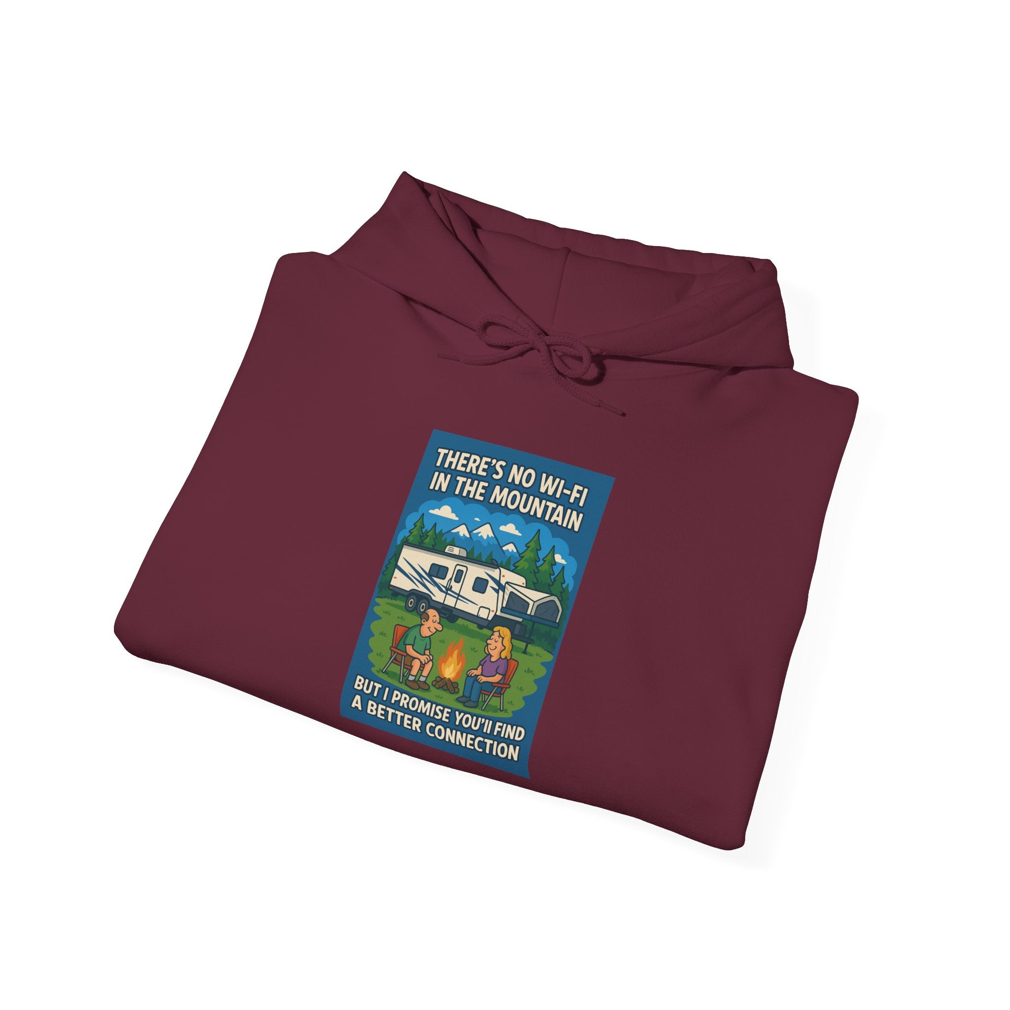 Mountain Connection Unisex Hooded Sweatshirt | Cozy Gift for Nature Lovers | Perfect for Camping, Hiking, Outdoor Adventures, and [...]
