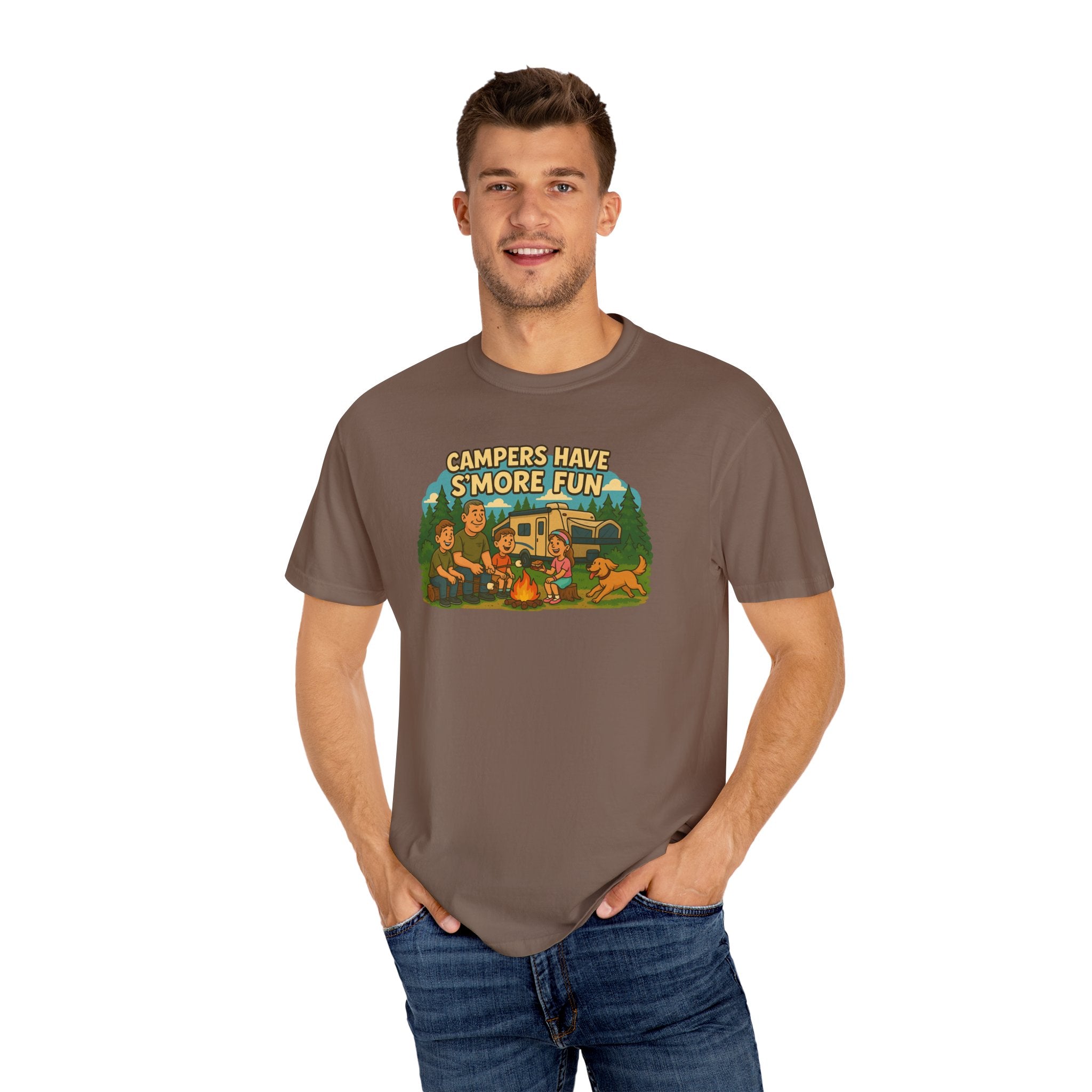 Camping T-Shirt for Outdoor Lovers, Perfect Gift for Campers, Adventure Tee, Vacation Shirt, Summer Fun Merchandise