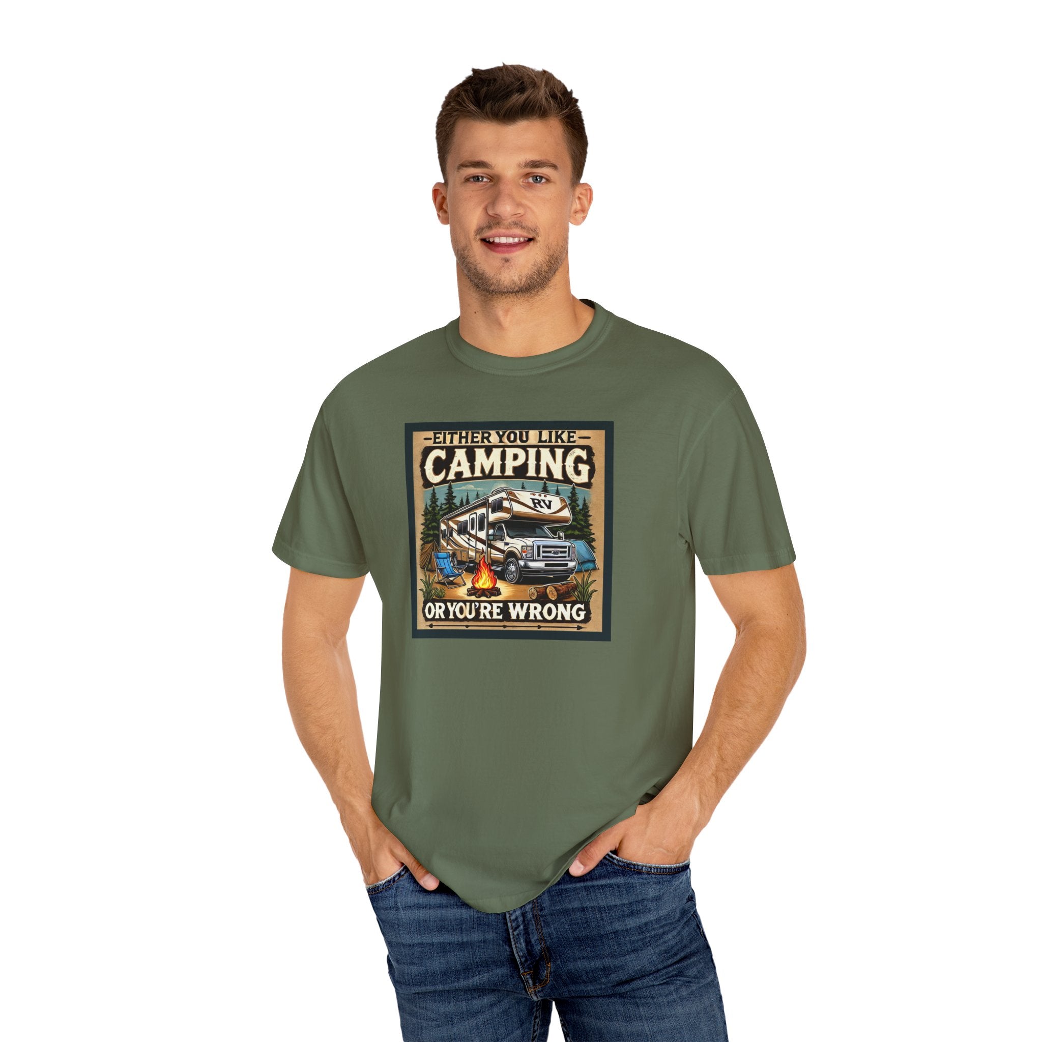 Camping Enthusiast Tee