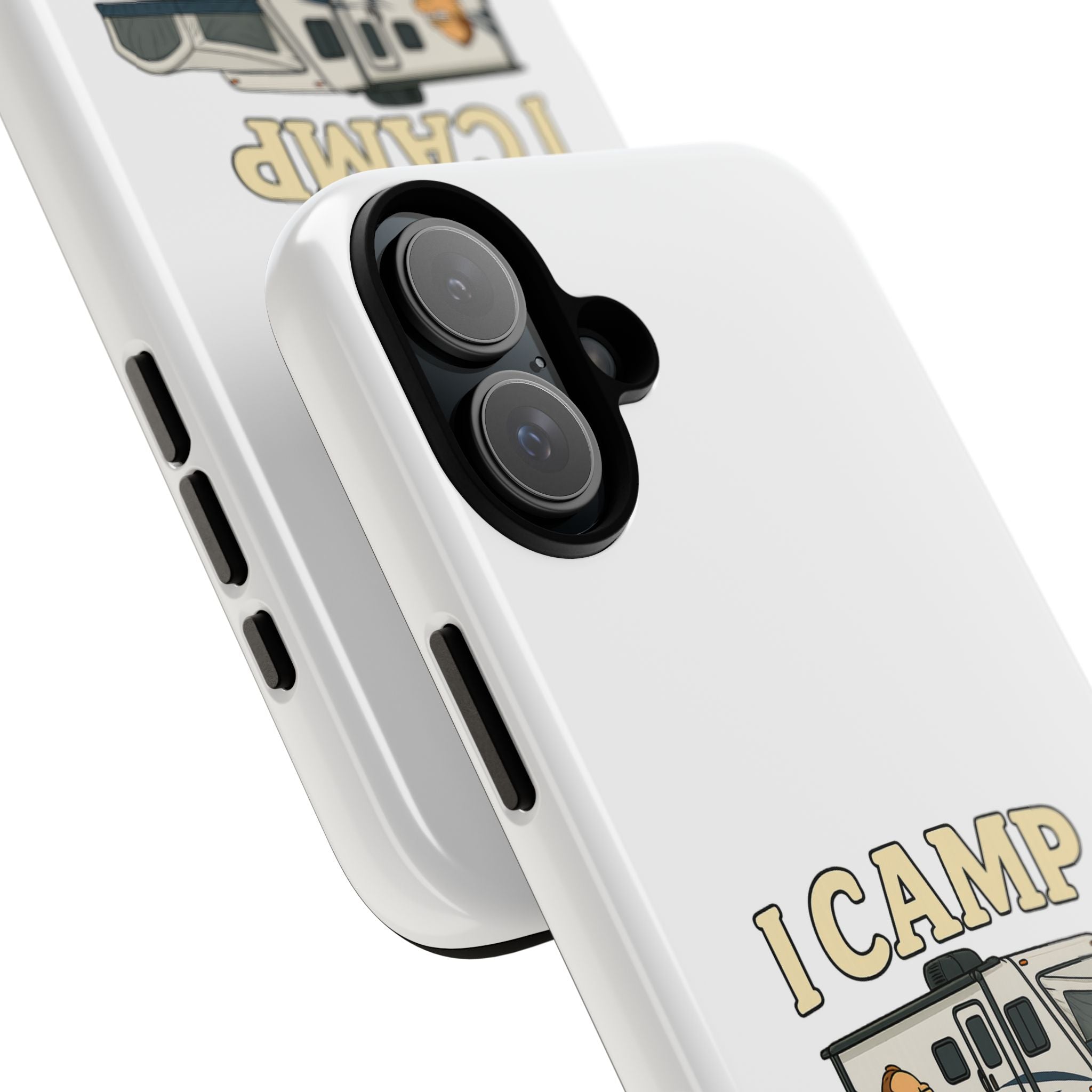 Camping Phone Case - I Camp Because Punching People is Frowned Upon