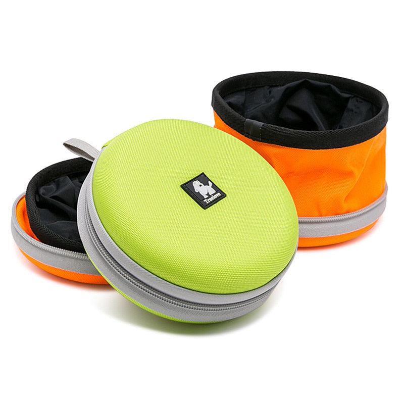 Truelove Collapsible 2 Way Use Dog Bowl, Waterproof & Foldable, Perfect for Camping